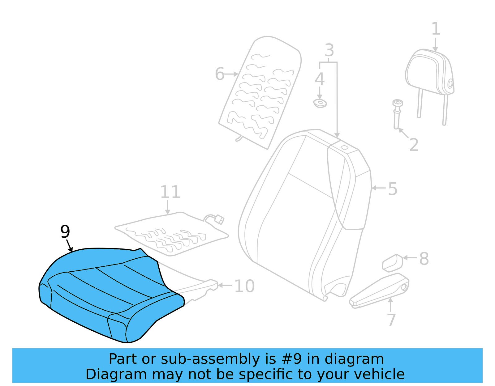 Cushion Cover 11K-881-405-UOQ - View 2