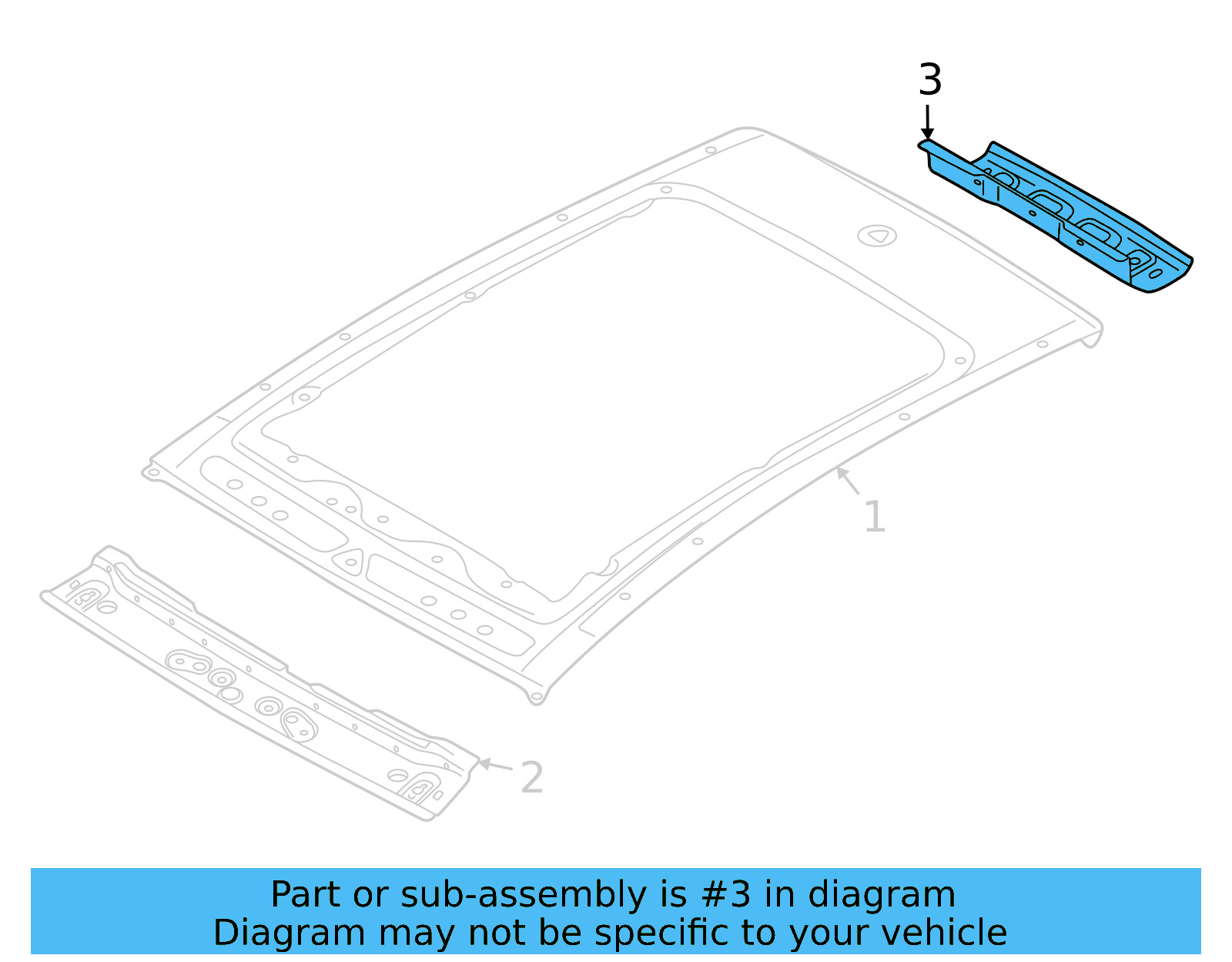 Rear Header 11K-817-163 - View 3