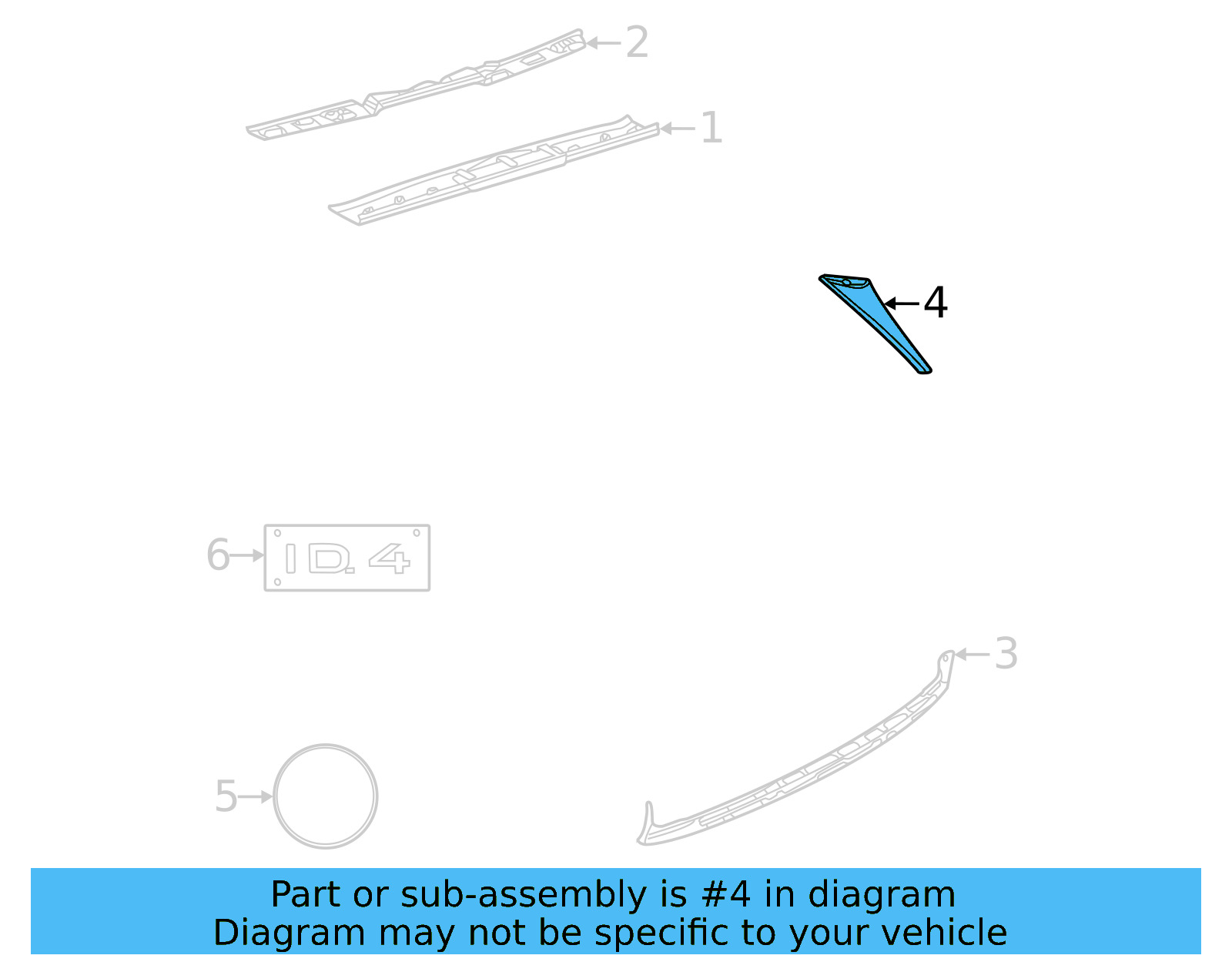 Spoiler 11A-827-939-D-041 - View 5