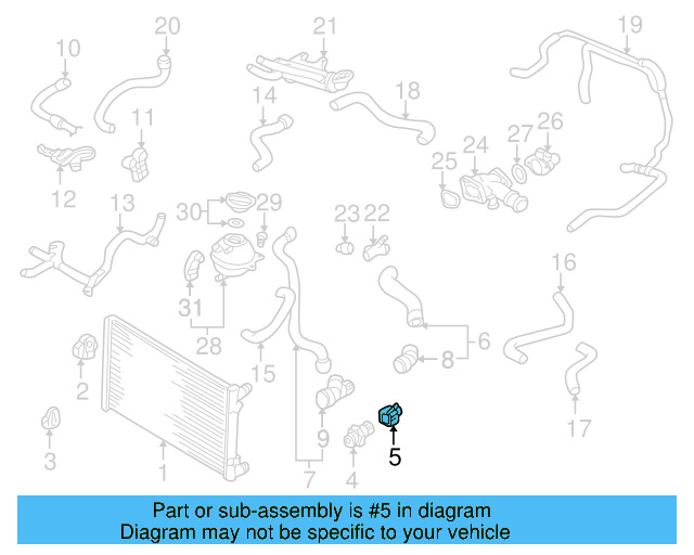 Switch Housing 1J0-973-203 - View 4