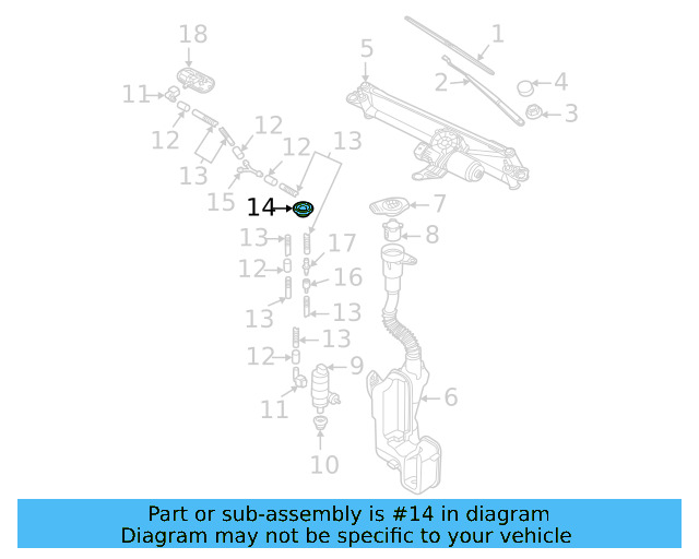 Tubing Grommet 6Q0-955-998 - View 34
