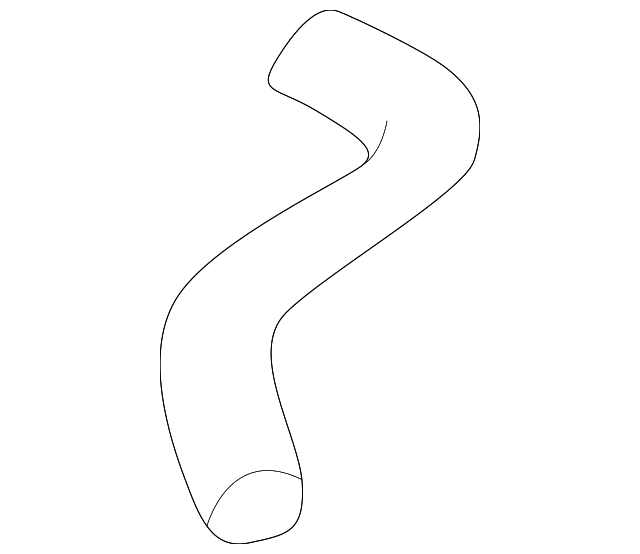 Engine Coolant Hose 1J0-121-058-AC - View 6