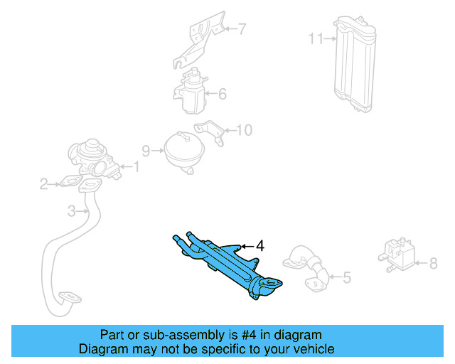 Egr Cooler 038-131-513 - View 6