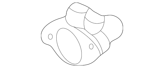 Engine Coolant Outlet Flange 028-121-145-B - View 4