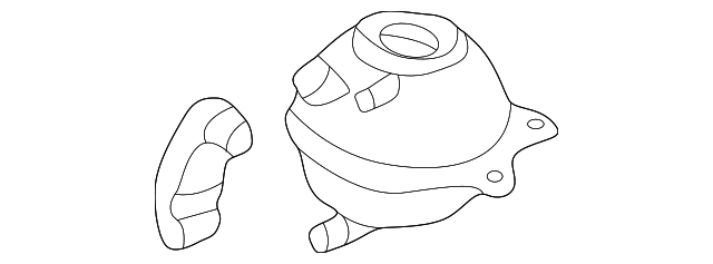 Engine Coolant Reservoir 1J0-121-407-F - View 6