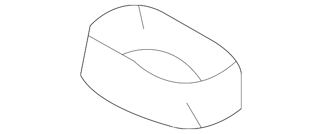 Fuel Tank Spacer 1K0-201-048-A - View 3