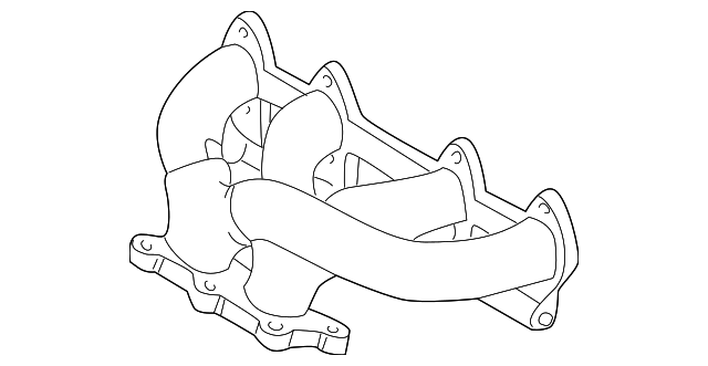 Exhaust Manifold 06A-253-031-AD - View 8