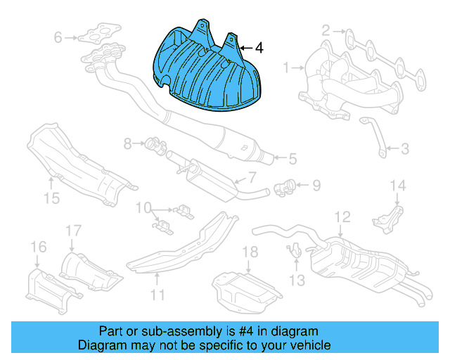 Heat Shield 06A-133-229-E - View 8