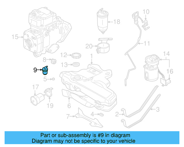 Gravity Valve 1J0-201-752 - View 15