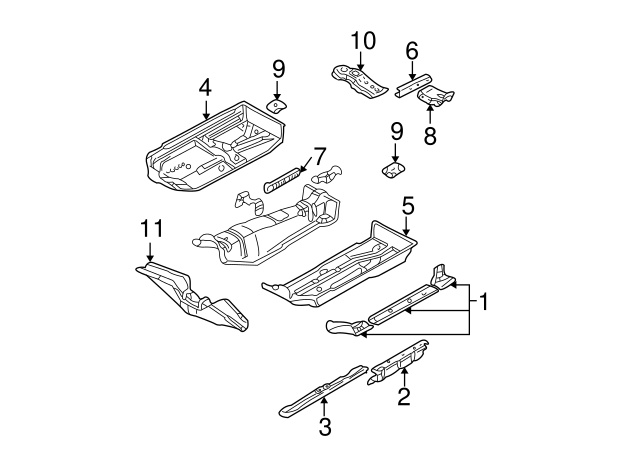 Mount Plate 1J0-802-197 - View 12