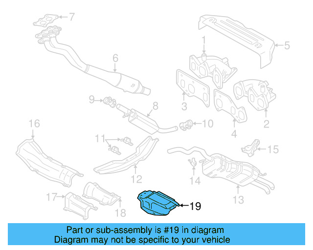 Heat Shield 1J0-803-313-E - View 44
