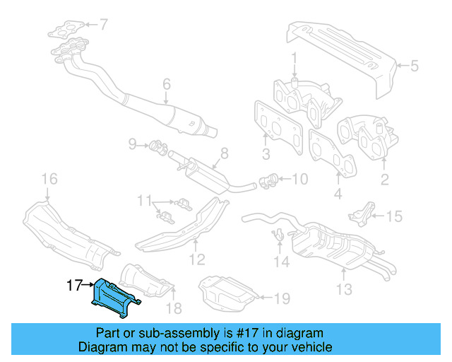 Heat Shield 1J0-804-275-B - View 47