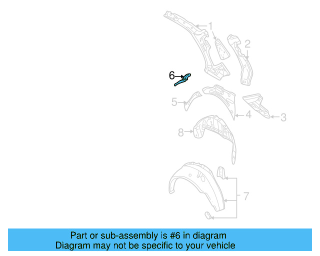 Striker Reinforced 1J5-809-611 - View 5