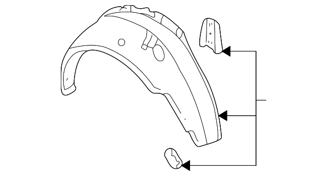 Outer Wheelhouse 1J5-803-423-C