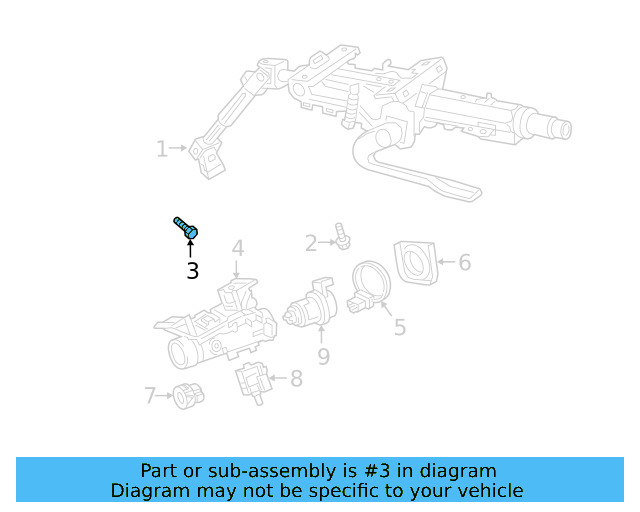 Column Assembly Lower Bolt N-010-335-13 - View 27