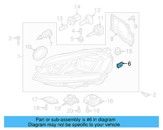 Headlamp Assembly U N-903-425-04 - View 26