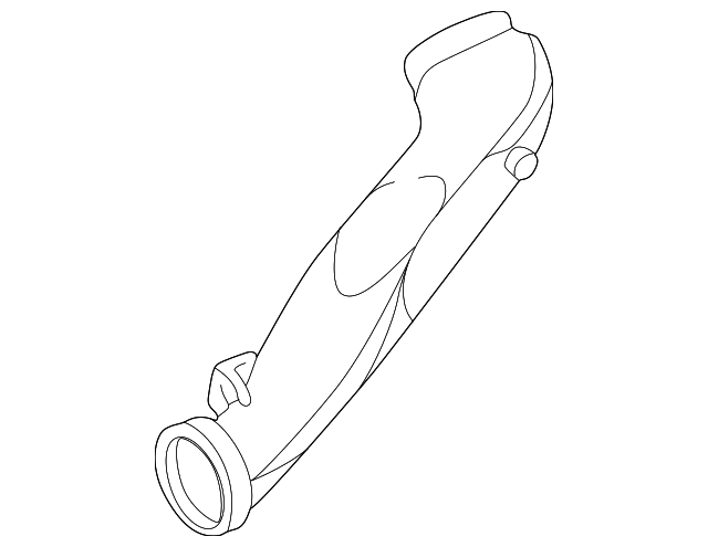 Intake Hose 1J0-129-654-M - View 3