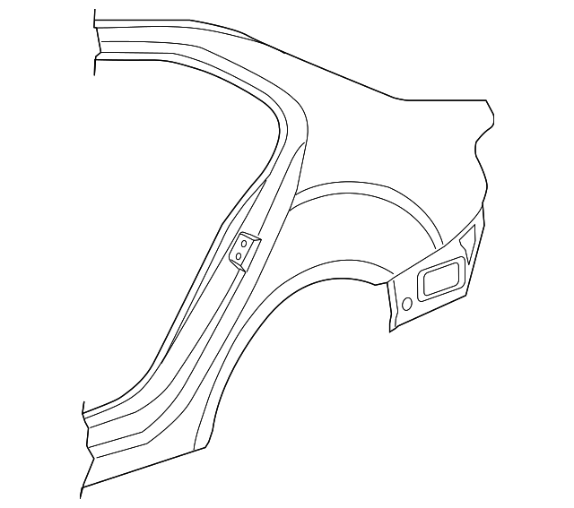 Quarter Panel 5C6-809-844-A - View 3