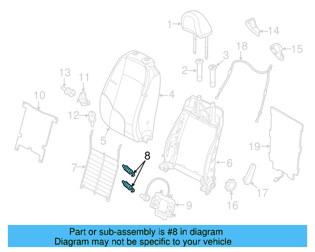 Mat Repair Kit 8T0-898-943 - View 7