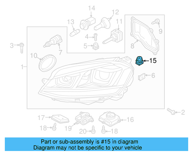 Spacer 1T0-941-111 - View 30