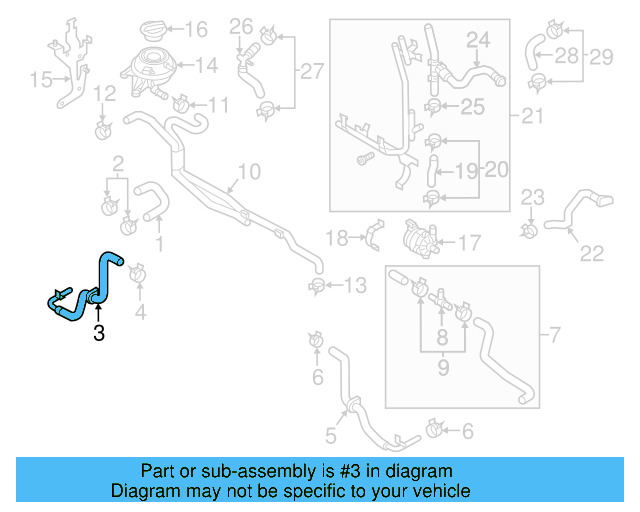 Inlet Pipe 7P0-121-070-T - View 8