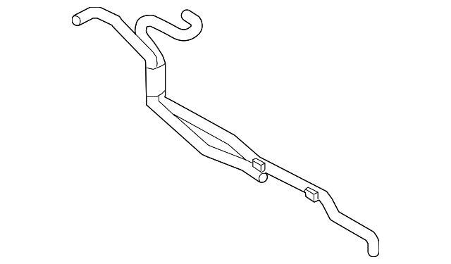 Reservoir Hose 7P6-122-109-B - View 2