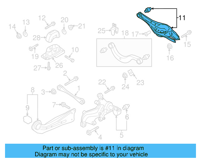Lower Control Arm 5QM-505-311 - View 16