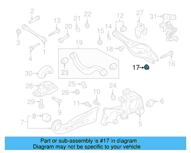 Lower Control Arm Cap N-105-977-01 - View 26