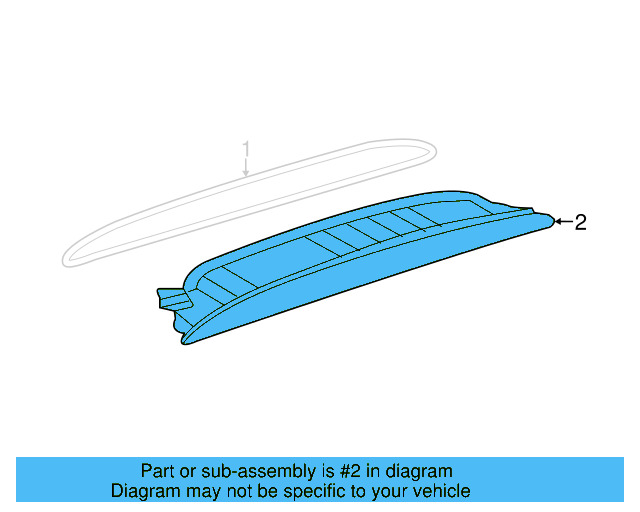 High Mount Lamp Gasket 7P6-945-510 - View 8