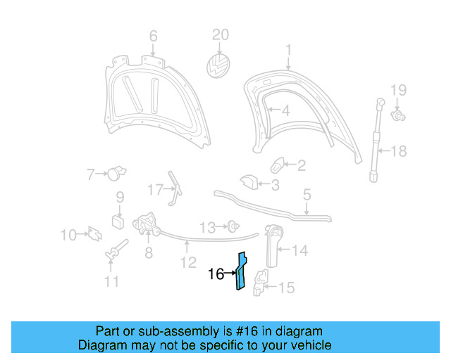 Handle Bracket 1J1-823-633-A - View 22