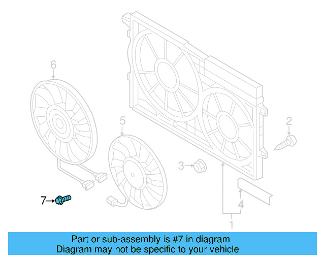 Fan & Motor Bolt WHT-007-235 - View 18