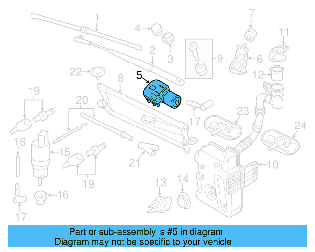 Wiper Motor 5C7-955-113-D - View 12