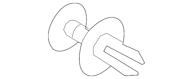 Wheel Opening Molding Retainer Clip 3C0-853-585 - View 53