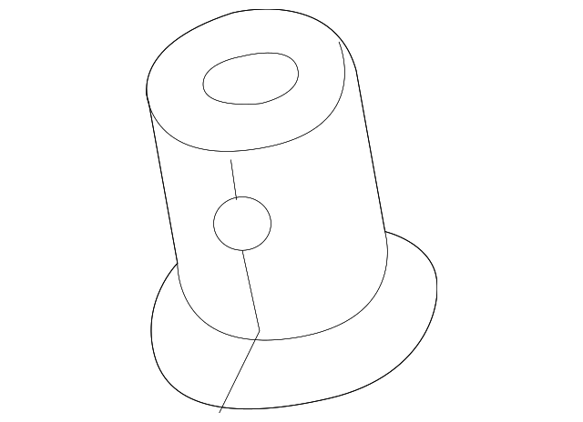 Wheel Opening Molding Grommet 3C0-853-586 - View 52