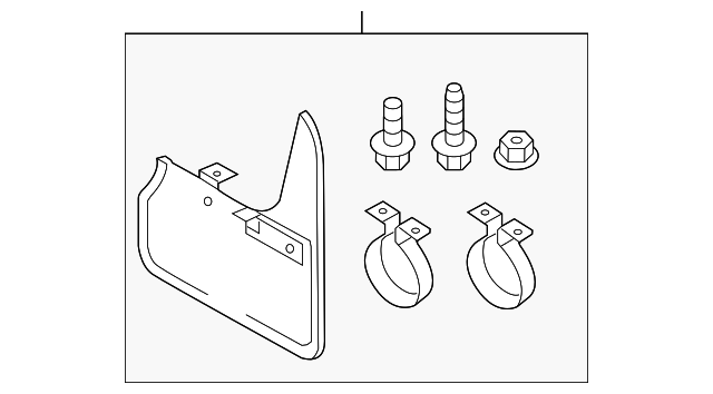 Wheel Opening Molding Grommet 3C0-853-586 - View 55