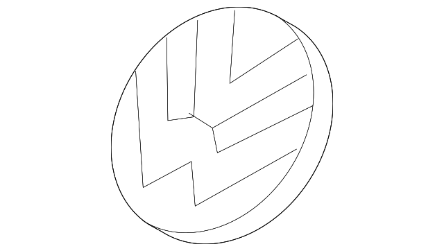 Emblem 1C0-853-617-B-ULM - View 5