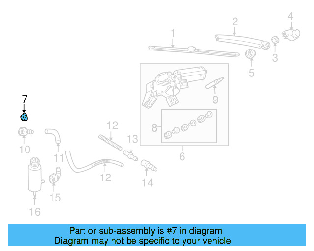 Wiper Motor Nut N-907-143-03 - View 41