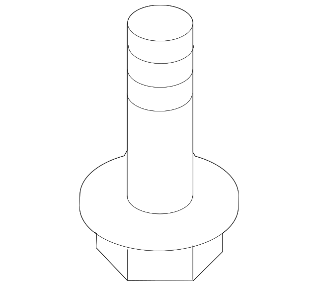 Bumper Cover Screw WHT-000-036 - View 25