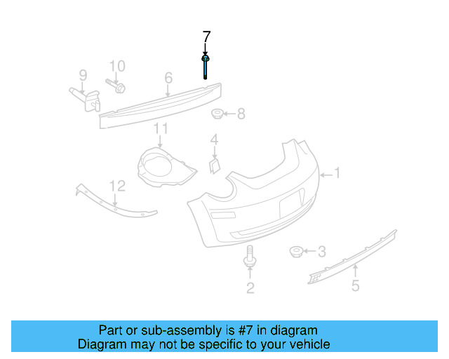 Impact Bar Bolt N-101-410-03 - View 31