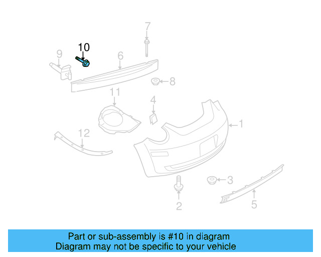 Energy Absorber Bolt N-100-632-05 - View 6
