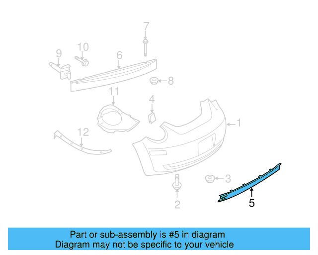 Lower Trim U N-900-942-01 - View 13