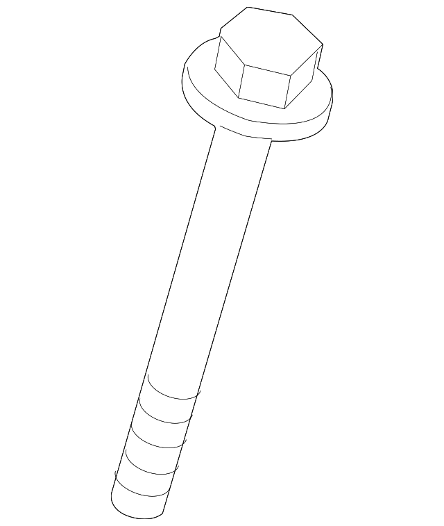 Trans Mount Bracket Mount Bolt WHT-004-369 - View 7