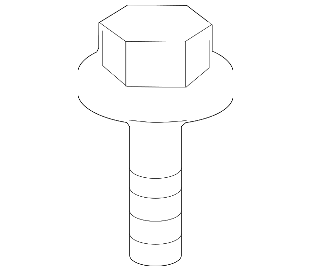 Trans Support Mount Bolt WHT-004-366 - View 8