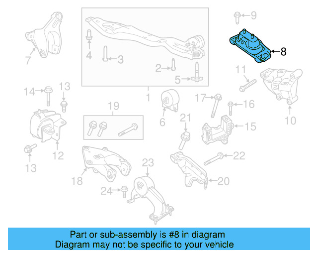 Side Mount 7B0-199-555 - View 3