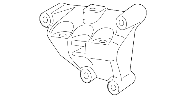 Rear Mount Bracket 7B0-199-354-A - View 3