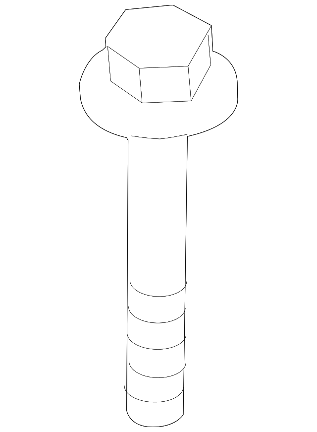 Trans Mount Bracket Mount Bolt WHT-004-369 - View 5