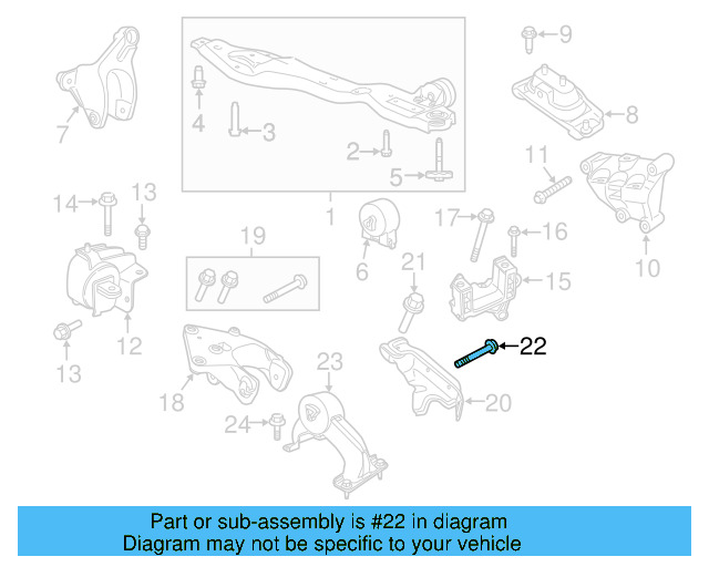 Heat Shield Screw WHT-006-184 - View 2