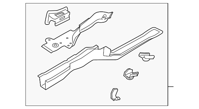 Rail Assembly 5C0-803-091-B - View 6