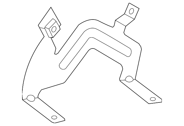 Alarm Horn Mount Bracket 3C0-951-167