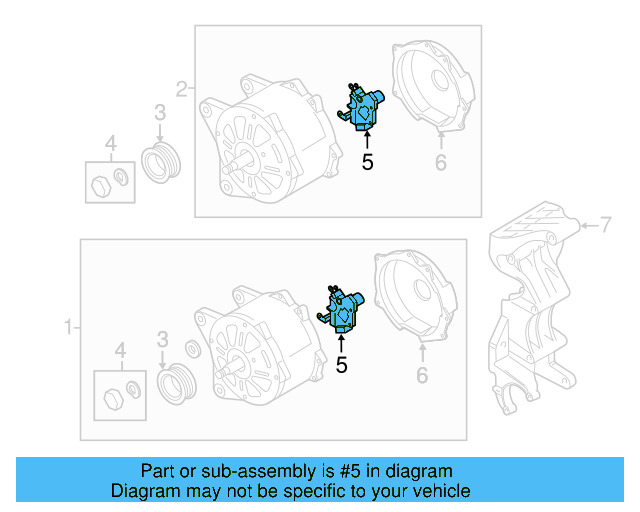 Voltage Regulator 03L-903-803-E - View 3